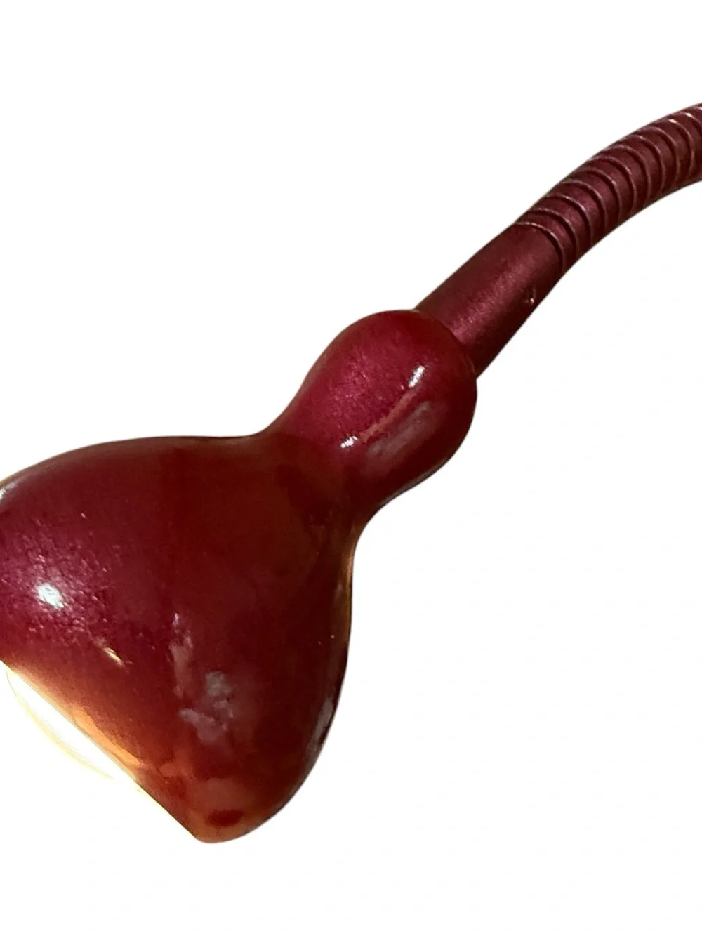 IKEA Jansjö LED Flexible Gooseneck Desk Lamp - Red / Maroon